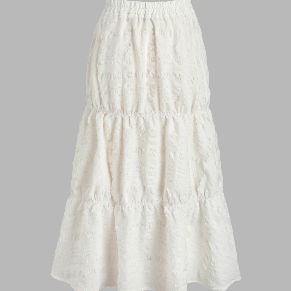 Boho Daydreams Tiered Midi Skirt